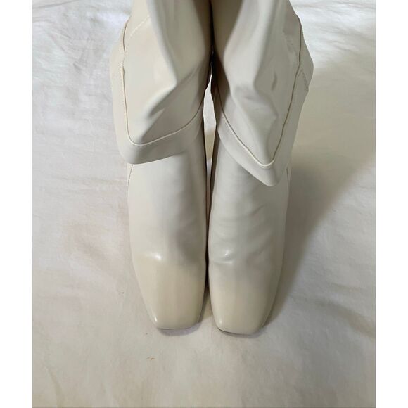 NEW Lulus Lorlia Almond Square Toe Knee High Boots 8 - Picture 6 of 12